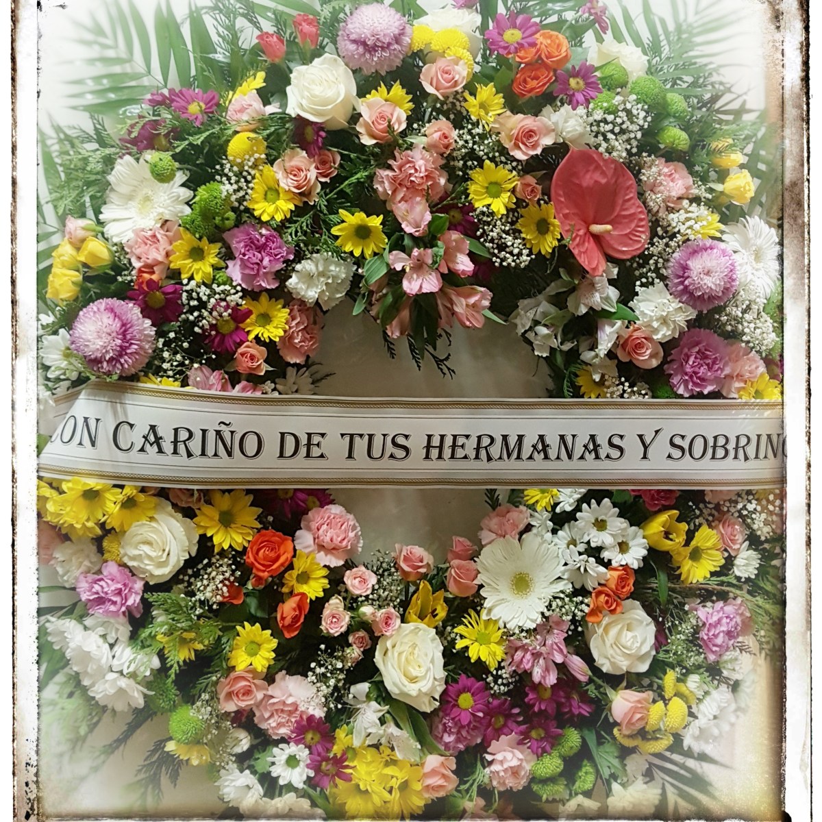 Corona de flores&nbsp;4